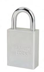 shackle Includes two keys KZ: 0 bitted Body thickness: 3/4 Horizontal shackle clearance: 3/4 Rekeyable Solid luminum Padlocks: 1105 Copyright 2017 IDN-CND ll rights reserved.