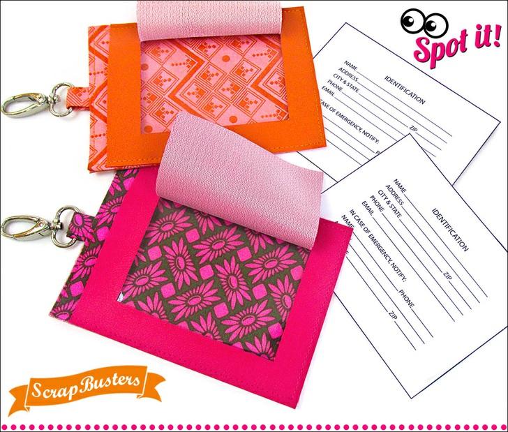Published on Sew4Home ScrapBusters: Flip-Flap Luggage ID Tag Editor: Liz Johnson Friday, 28 September 2018 1:00 With just a bit of vinyl and cotton, you can make a clever tag that IDs your bag.