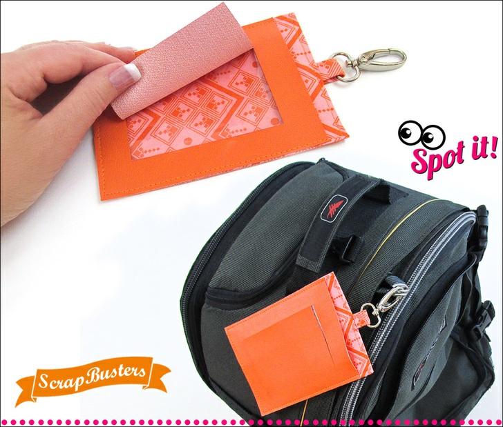 We offer a free downloadable PDF file below to create your own fill-in-the-blank luggage tag insert.