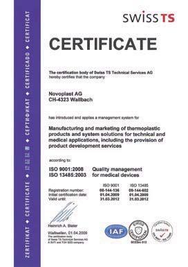 qualification (PQ) in accordance with ISO EN 13485.
