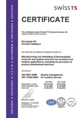 qualification (PQ) in accordance with ISO EN 13485.