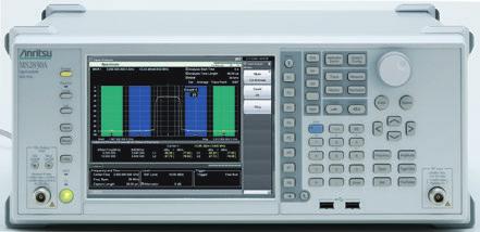 Signal Analyzer MS2850A Related Products Signal Analyzer MS2840A 9 khz to 3.6 GHz/6 GHz/26.5 GHz/44.5 GHz/325 GHz (with external mixer) Analysis bandwidth: 31.25 MHz (Standard), Max.