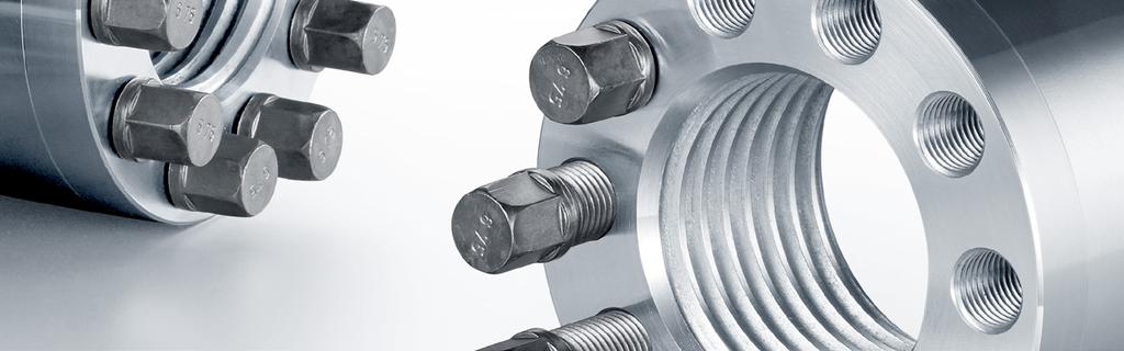 The HEICO-TEC tension nut is unique in the fact that the pre-tension force of the large main thread is