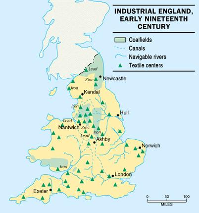 The Industrial Revolution In the early 1700s large landowners across Great Britain bought much of the land once owned by poor farmers.