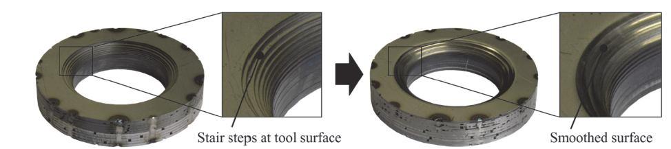 Fig.7 Ball Diameter (a) Burnishing Pressure (b) Sheet Thickness(c) A combination of these averaged influencing parameters leads to an even much better leveling of the surface.
