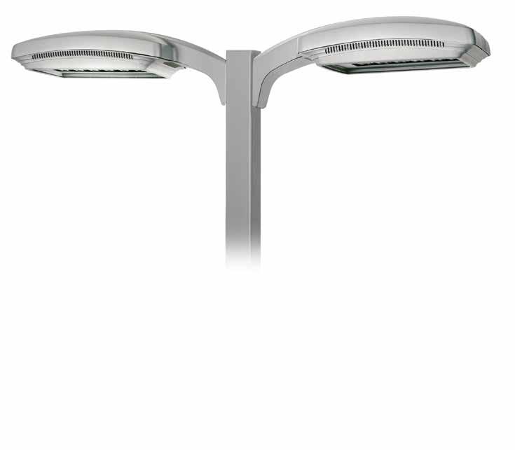 Aesthetically, Philips Gardco Gullwing LED luminaires draw strength from a simplicity of form that makes it a natural complement to any architectural theme.