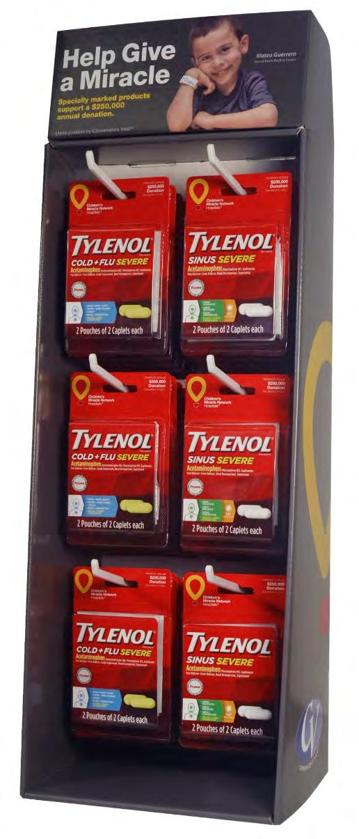 QTY QTY Contains: 18 Tylenol Cold & Flu Severe 18 Tylenol