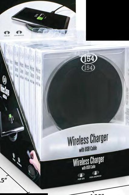 SA Charging Distance: 4-8mm Frequency: 110-205KHz Size: 89mm*12mm 100% PRODUCT GUARANTEE Unit UPC#: