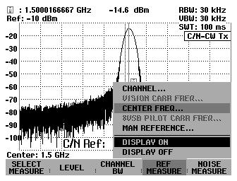 Measuring the Carrier-to-Noise Ratio R&S FSH The video bandwidth of the recommended peak detector must be at least as wide as the resolution bandwidth.