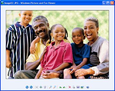 2. Right-click the photo, highlight Open With, and select Windows Picture and