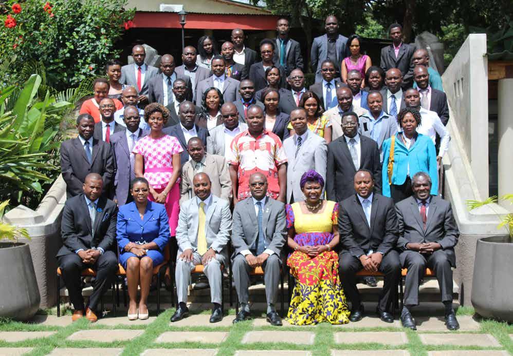 WIPO MAGAZINE Participants and speakers at a roving seminar organized by ARIPO in Malawi.