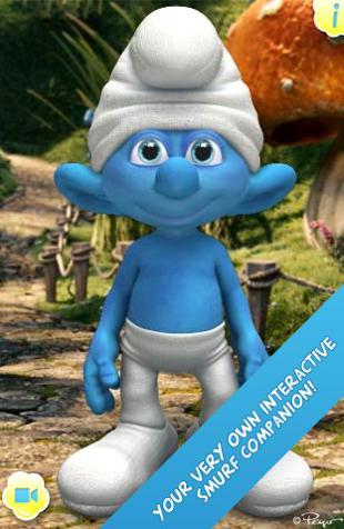 istorybook & italk The adventurous story of The Smurfs for iphone and ipad Featured in