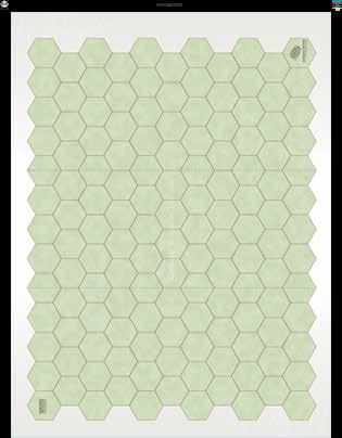 Battlefield Game Board The battlefield game board (hereafter referred to as the battlefield) has a hex grid, 13 hexes wide by 11 hexes deep.