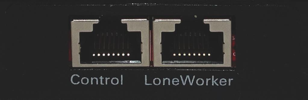 Lone Worker Control - Non default operation: The control port has been designed to provide the installer with an easy way of customizing each vehicle implementation to best suit the individual users