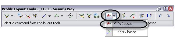 AutoCAD Civil 3D 2009 Essentials 9. In the Profile Layout Parameters window assign the curve to have a K Value of 30. The curve length might not update automatically in the parameters window.