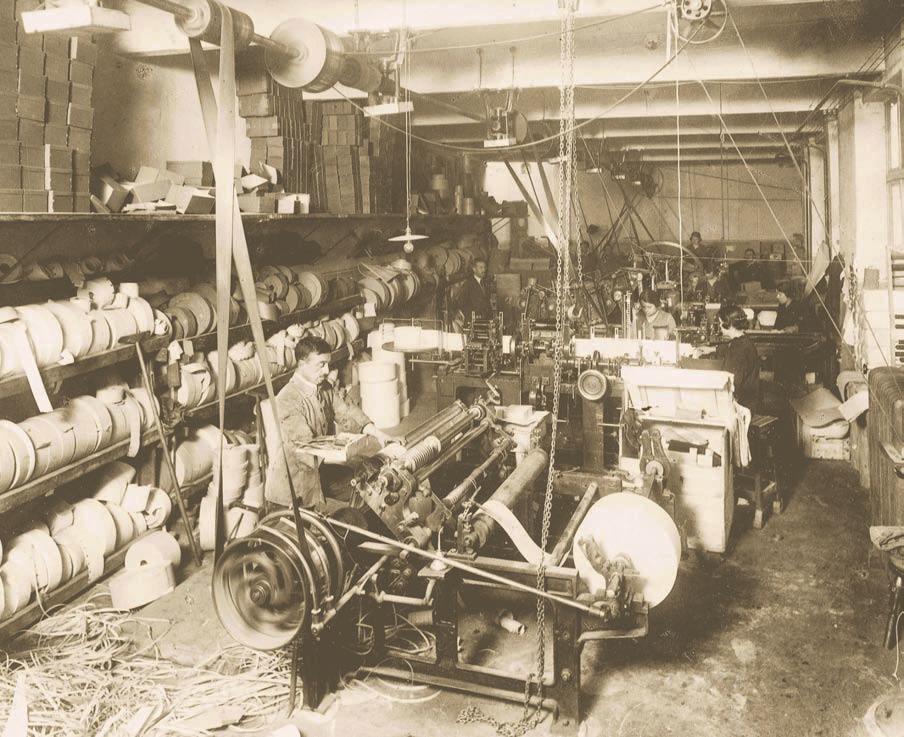 HISTORY 1886: The adventure began far-off in 1886, when on cramped premises in Turin's Via Madama Cristina, it began the production of labels and envelopes using automatic machineries which were very