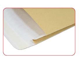The envelopes are available with different bottoms: flat bottom