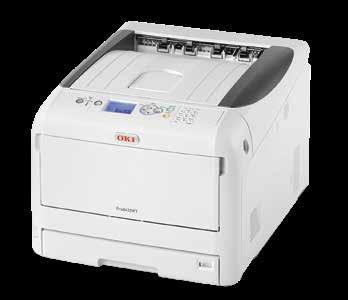 OKI Pro8432WT 11 x 17 CMYW LED Transfer Printer Using White Toner $6,895 OKI Pro8432WT Printer 11 x 17 (CMYW) Maximum Paper Size: 11 x 17 (Tabloid Size) PRINTER OKI