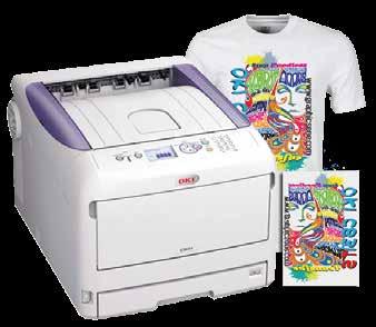 OKI C831-TS 11 x 17 Full Color CMYK LED Garment Transfer Printer $2,095 OKI C831-TS Printer 11 x 17 (CMYK) Maximum Paper Size: 11 x 17 (Tabloid Size)
