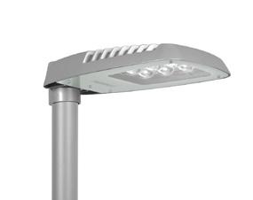 Evolume 1 Installation Post top luminaire which in its standard design can be mounted on a Ø 48-60 mm post top or post arm bracket. Tilting function ±5, ±10 och ±15.