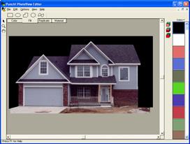 3 On the PowerTools toolbar, click the Launch PhotoView Editor button. The selected image will be automatically opened in Editor.