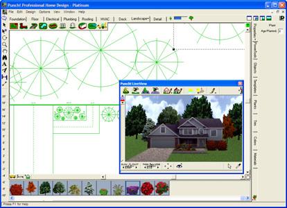 By taking a digital picture of your backyard, you can position it so when you view your design in LiveView, you re home.