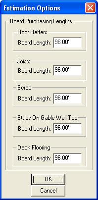 Specifying Estimation Options To edit deck pier/post properties 1 Click pier or post at the corner of a deck section, then click Deck Pier/Post Properties on the pop-up menu.