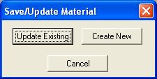 Chapter 31 Material Modifier Launching Material Modifier Launch Material Modifier by clicking the Material Modifier icon on the PowerTool Bar.