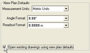 The unit of measurement and options you selected are applied. To use Metric measurements 1 On the Design menu, click Unit of Measure. The Measurement Units dialog box is displayed.