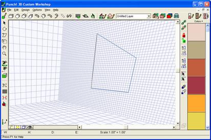 Chapter 35 Drawing 3D Entities Drawing a 3D Polygon In polygon drawing mode, you can draw an object with any number of sides at any angle or length.