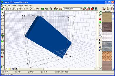 Chapter 36 Editing 3D Objects Applying Skew To skew an object means to slant it along a selected axis. This is a useful tool for adding beveled edges to counters, diagonal legs to tables and so on.