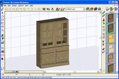 Chapter 37 Controlling Views Using Perspective or Orthographic Views Perspective view is the default view in 3D Custom Workshop.