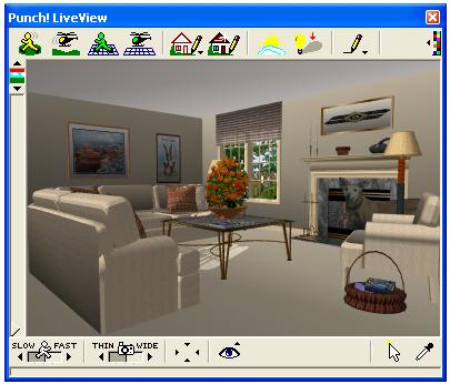 To view a plan using the 3D Cutaway Slider 1 On the Window menu, click 3D Full View or click the 3D Full View icon.