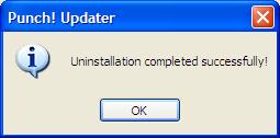 Organizing Content 3 Click YES to uninstall the package. When uninstallation is complete, a dialog box will be displayed. 4 Click OK to return to the Package Manager.