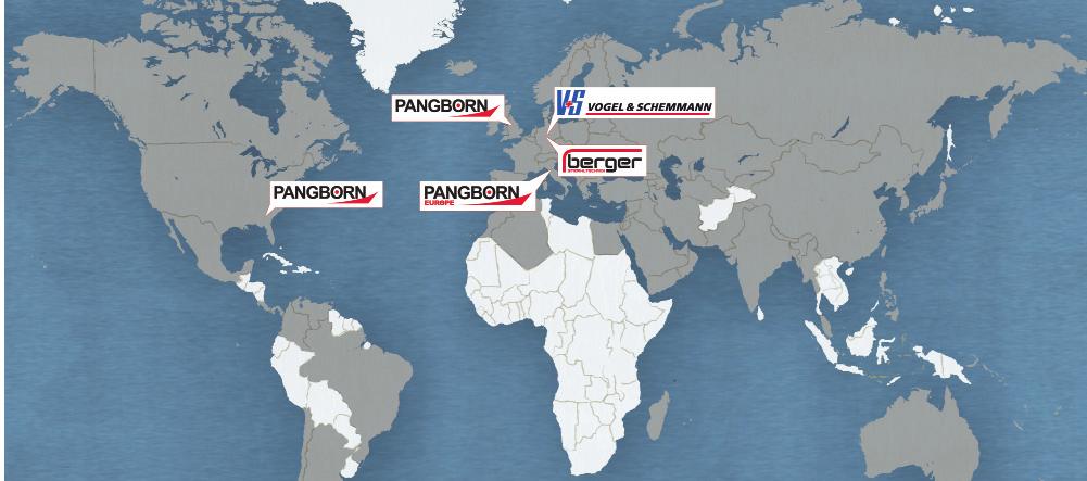 Pangborn Group Companies A World of Solutions With Local Representation Equipment Aftermarket Parts Rebuild & Upgrade Sales & Service Four unique, yet complementary integrated brands, provide all