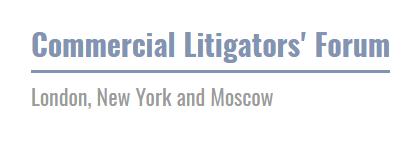 Commercial Litigators Forum E: enquiries@commerciallitigatorsforum.