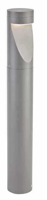 OPPLAND LED 12 85 OPPLAND IP54, Class I Powder coated aluminium bollard. Ideal for path-waylighting where light pollution is an issue. Art.