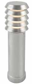 ALTA E27 LED 15 15 15 15 49 49 85 85 68 ALTA IP65, class II Bollards with LED MODULE: class I Galvanized steel bollard supplied with opal polycarbonate lens. Art. 205 Concreting anchor for Alta range.