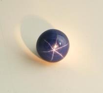 Cut from the finest star sapphire lab grown crystal.