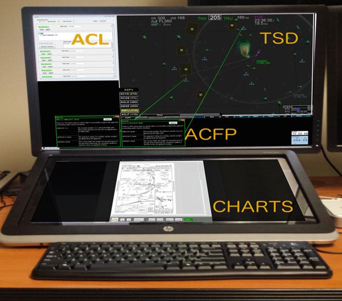 Shaping Trust Through Transparent Design: Theoretical and 131 Service (ATIS) broadcasts, FAA-issued approach plates and airport charts, and pop-up windows containing evaluations of specific