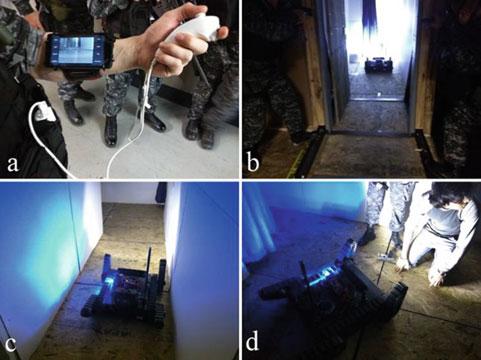 12 K.M. Ibrahim Asif et al. SWAT team to be able to activate and deactivate any specific light or sound by tapping once when the appropriate function panel was selected.
