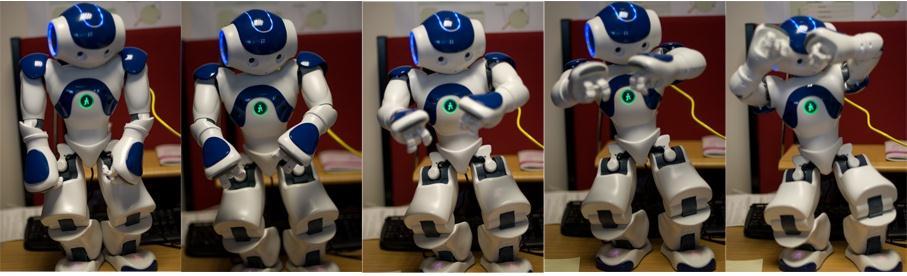 Nao Bodily Expression of Emotions Affect Space for Body Language An Affect Space was generated using the results of Experiment 1 and was tested empirically.