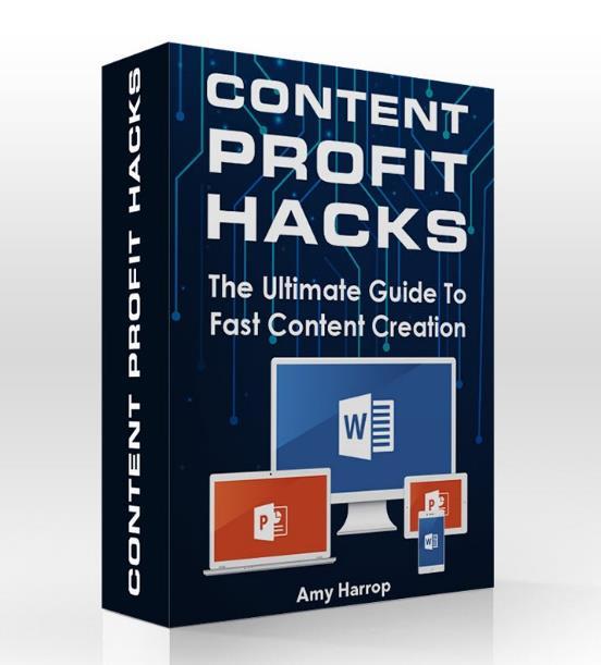 Finally! A Step-by-Step, No Fuss Method To Creating Cash-Generating Content 20X Faster With Less Effort!