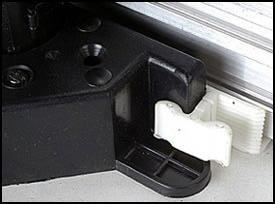 HEIGHT ADJUSTER CLIP This fitting anchors itself to the mounting block of
