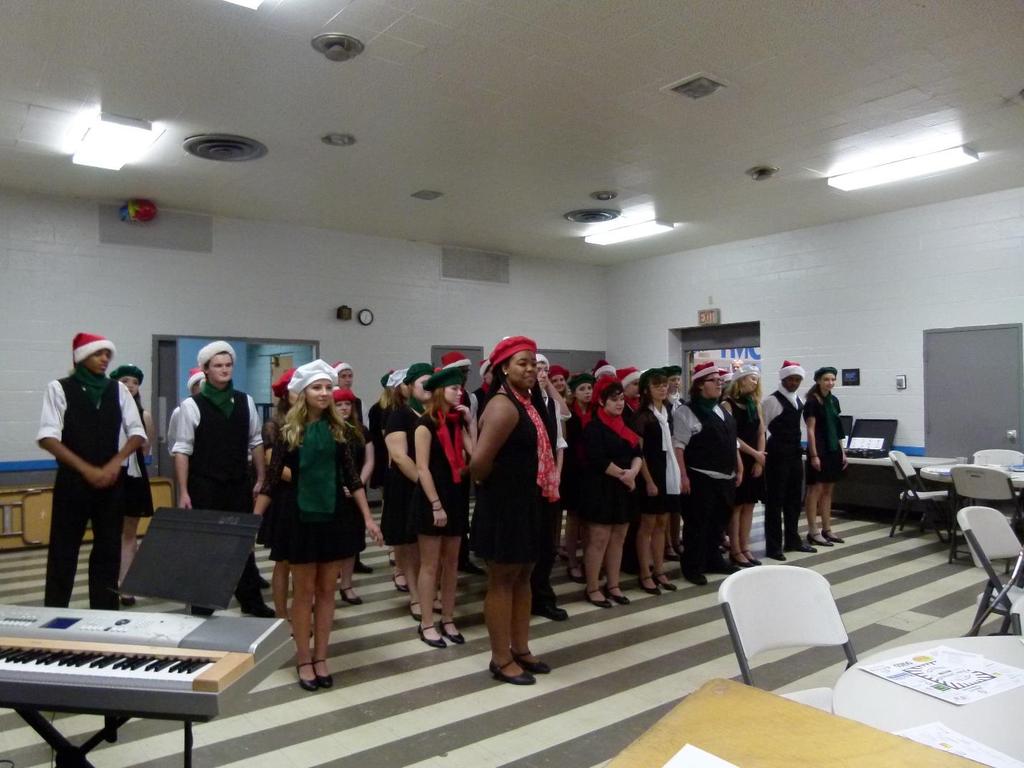 Program The Xenia Ensemble returned to the club for its annual Christmas program.