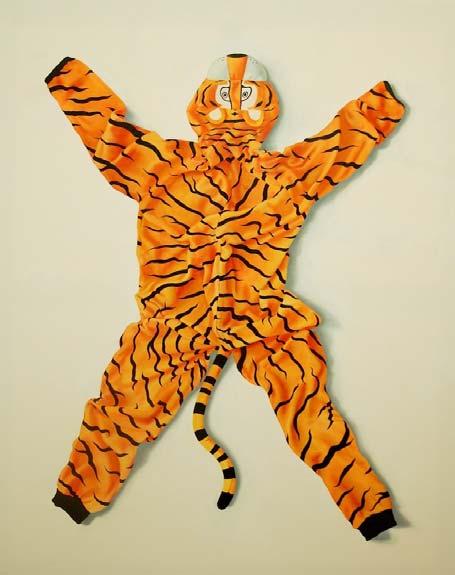 TIGER ONESIE 2014 Oil on canvas 120x150cm Students in their 3 rd year BVet Med course have a lecture halfway through the year, and thus midway through their whole course.