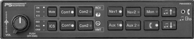 This pilot guide provides detailed operating instructions for the PS Engineering PMA5000EX, Audio Selector Panel/Intercom Systems.
