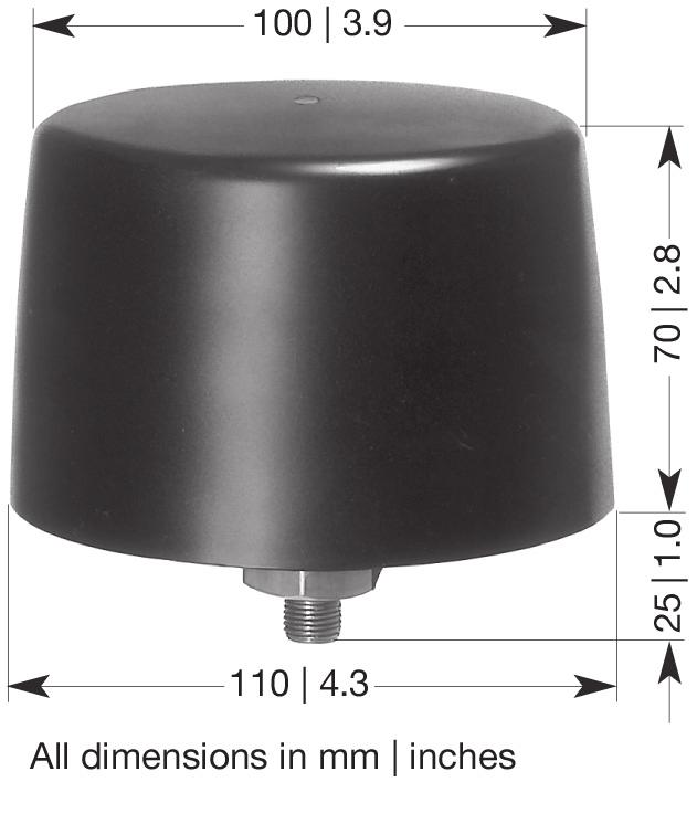 Special Purpose Antenna 406 428 MHz K8134321, K8134322 370 520 MHz Tram and Bus Antenna 406 428 Type No.