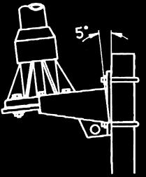 The STA 80 SSB/E may be screwed directly onto the mounting construction. The installation of the STA 80 SSB requires a bore hole of c. Ø 80 mm for the insulator (see drawing STA 80 SSB).