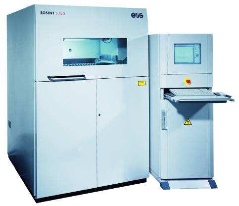 The EOSINT S 750 is used for laser-sintering croning moulding